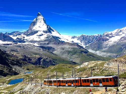 Mappa della ferrovia del Gornergrat